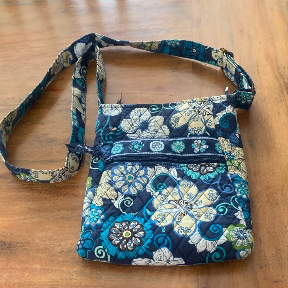 Vera Bradley Floral Quilted Crossbody Bag